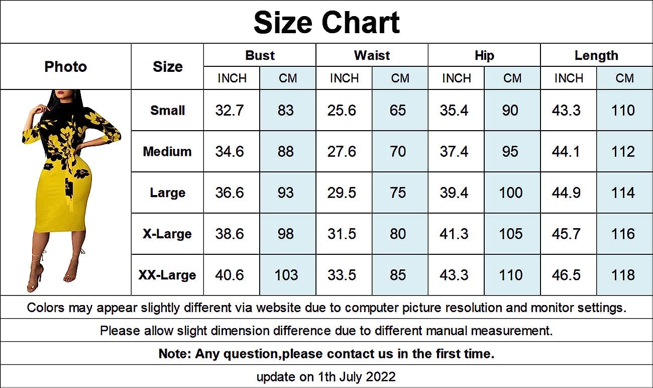 Women's 3/4 Sleeve Bodycon Dresses Work Casual Floral Print Pencil Midi Dresses with Belt - Image 3